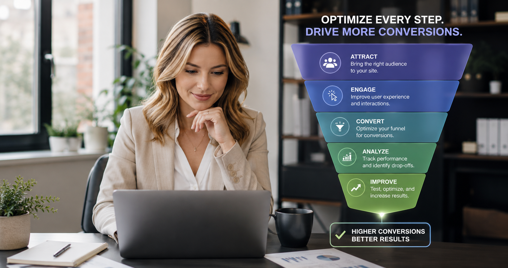 Funnel performance analytics